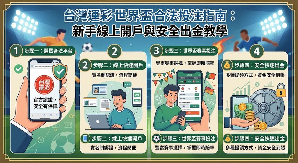 新手線上開戶與安全出金教學